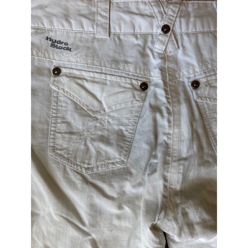 Obermeyer Hydro Block white youth ski snowboard pants youth 12 years - Picture 12 of 14